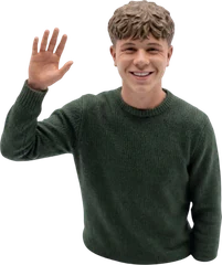 waving
